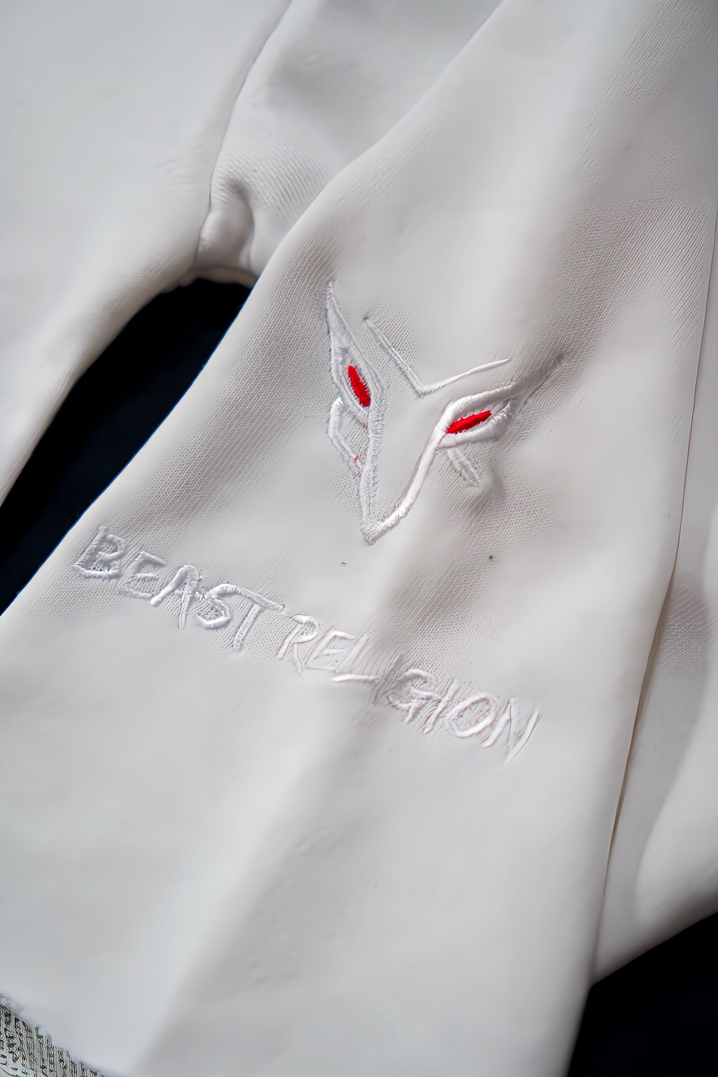 Beast Religion Oversized Cropped Tee