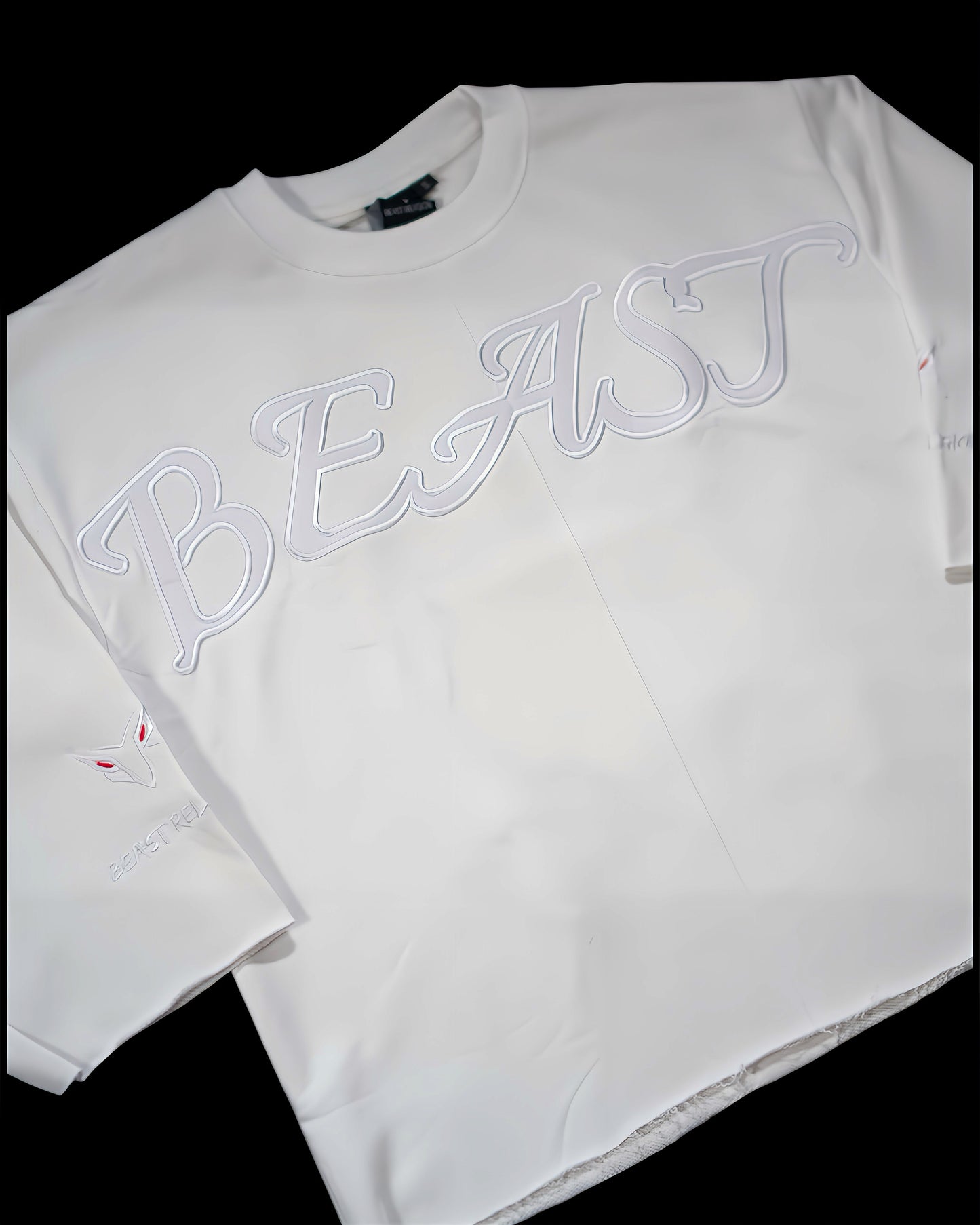 Beast Religion Oversized Cropped Tee