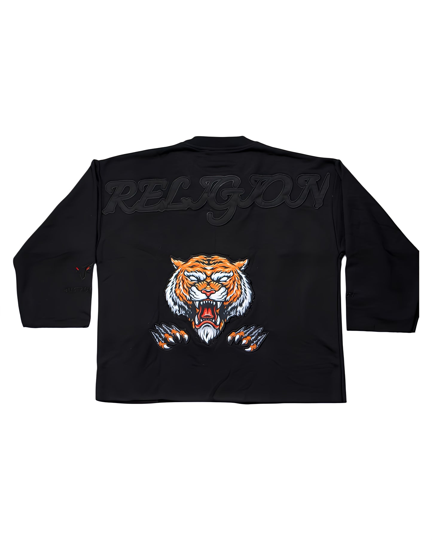 Beast Religion Oversized Cropped Tee
