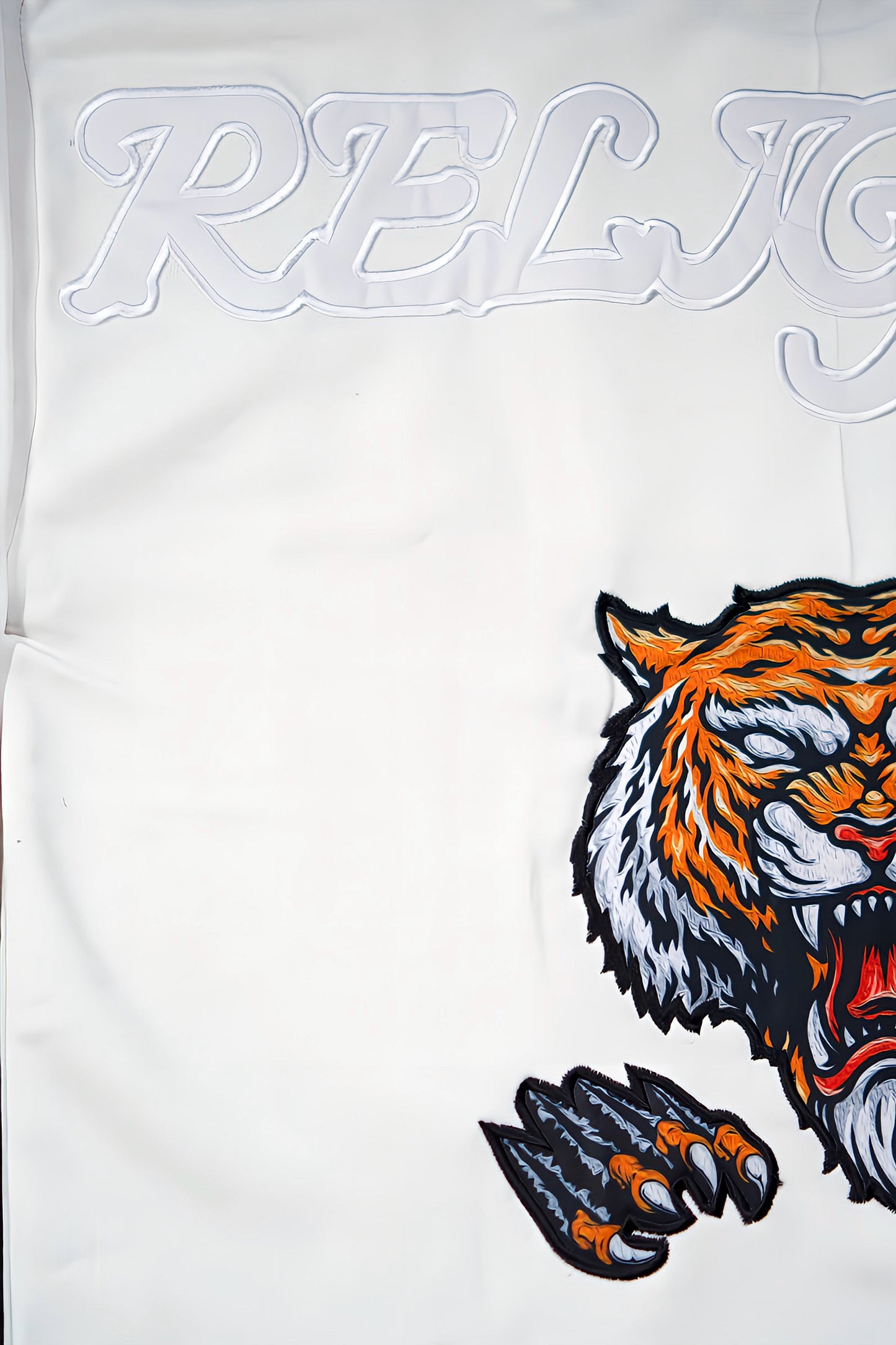 Beast Religion Oversized Cropped Tee