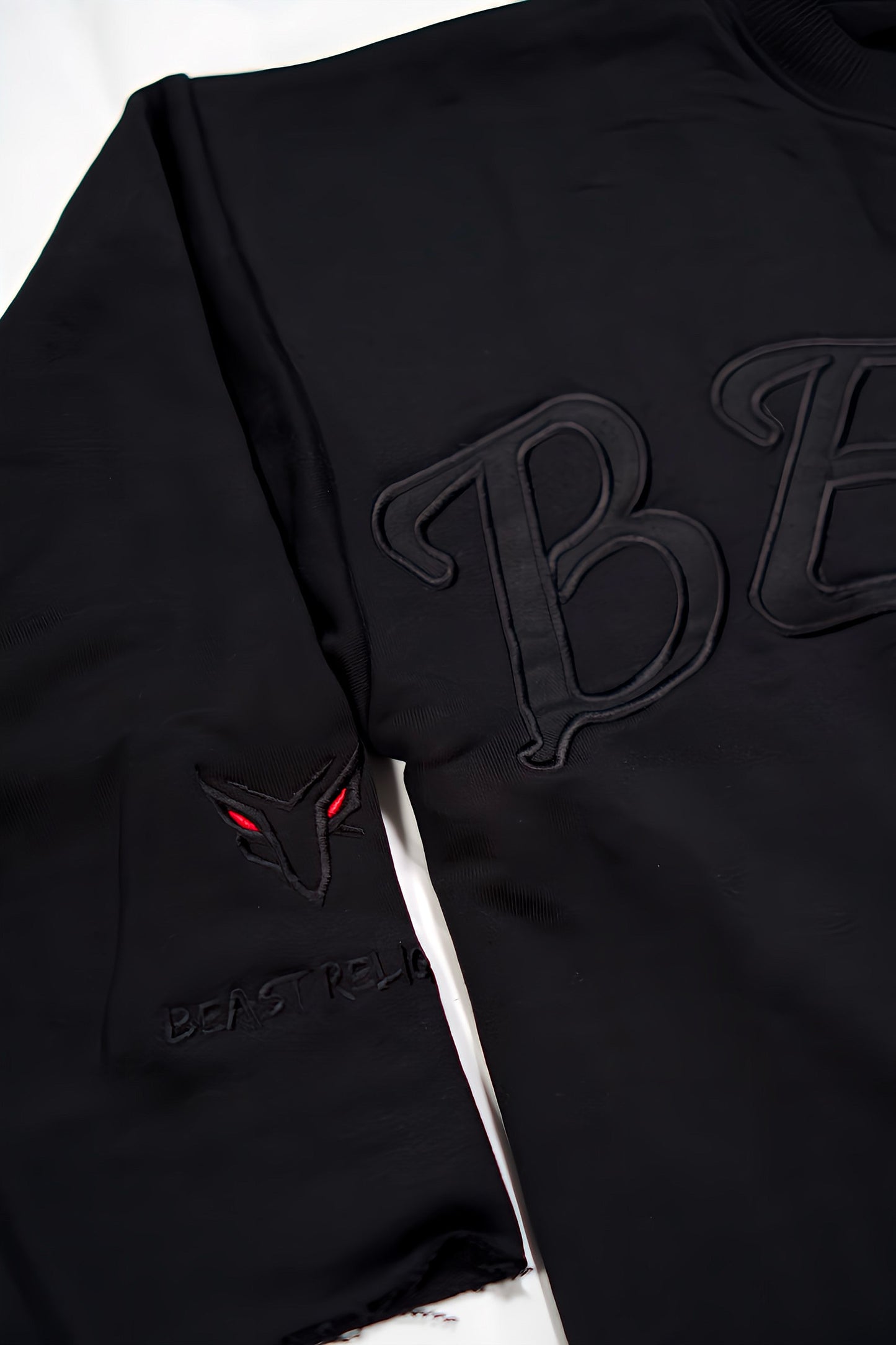 Beast Religion Oversized Cropped Tee